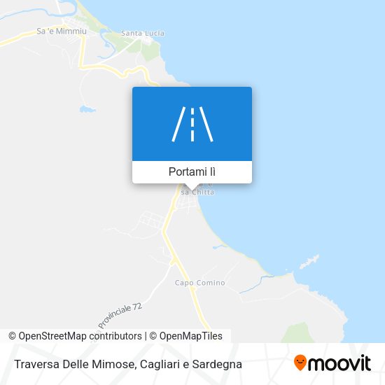 Mappa Traversa Delle Mimose