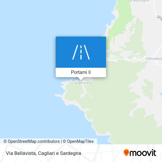 Mappa Via Bellavista