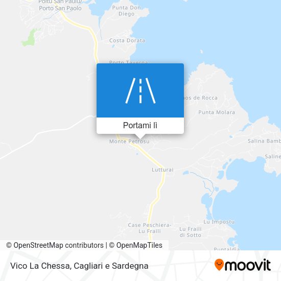 Mappa Vico La Chessa