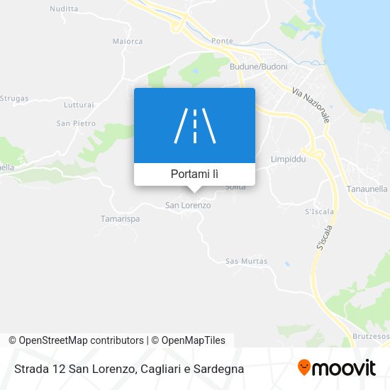 Mappa Strada 12 San Lorenzo