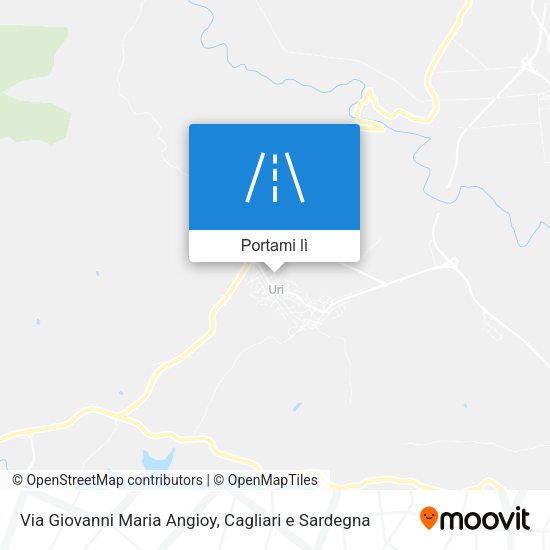 Mappa Via Giovanni Maria Angioy