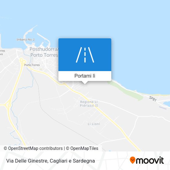 Mappa Via Delle Ginestre