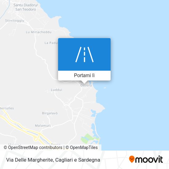 Mappa Via Delle Margherite