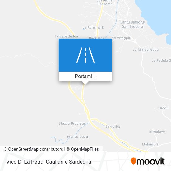 Mappa Vico Di La Petra