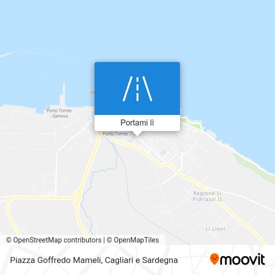 Mappa Piazza Goffredo Mameli