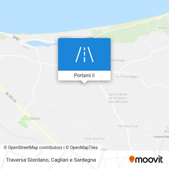 Mappa Traversa Giordano