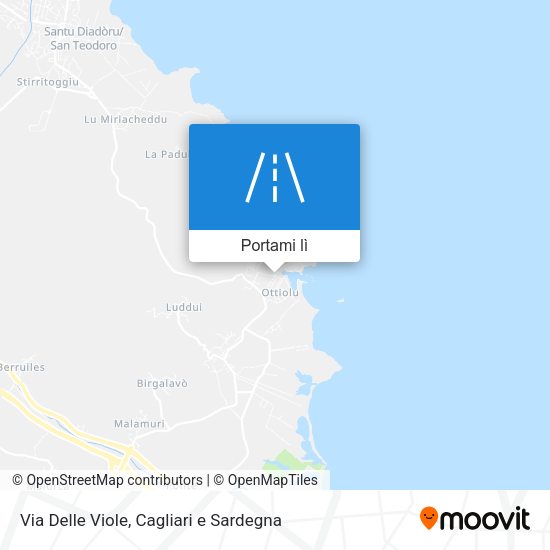 Mappa Via Delle Viole