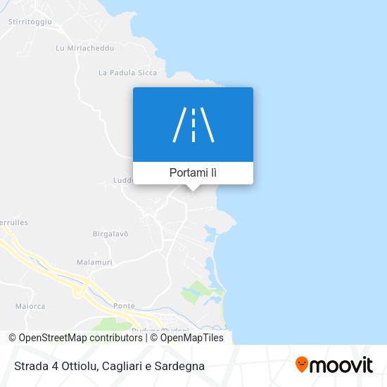 Mappa Strada 4 Ottiolu