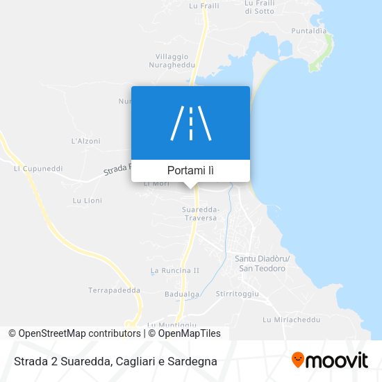 Mappa Strada 2 Suaredda