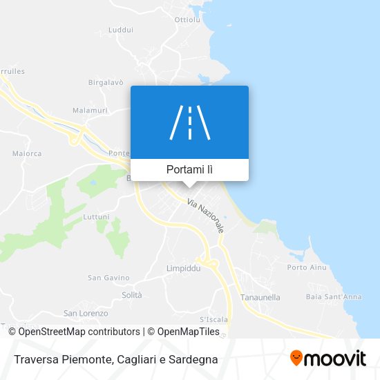 Mappa Traversa Piemonte