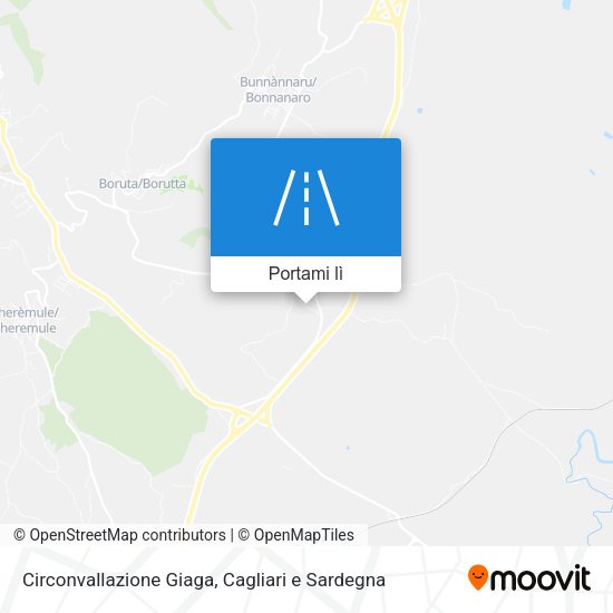 Mappa Circonvallazione Giaga