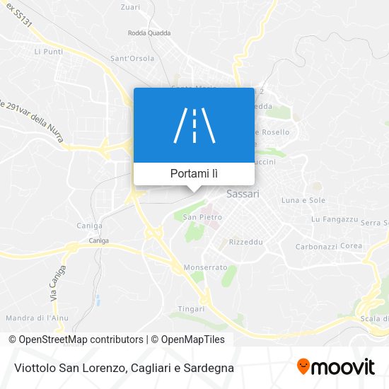 Mappa Viottolo San Lorenzo