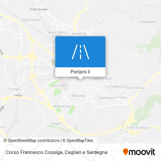 Mappa Corso Francesco Cossiga
