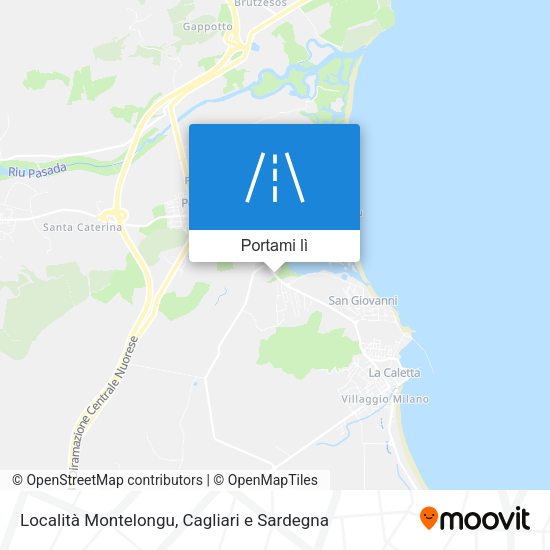 Mappa Località Montelongu