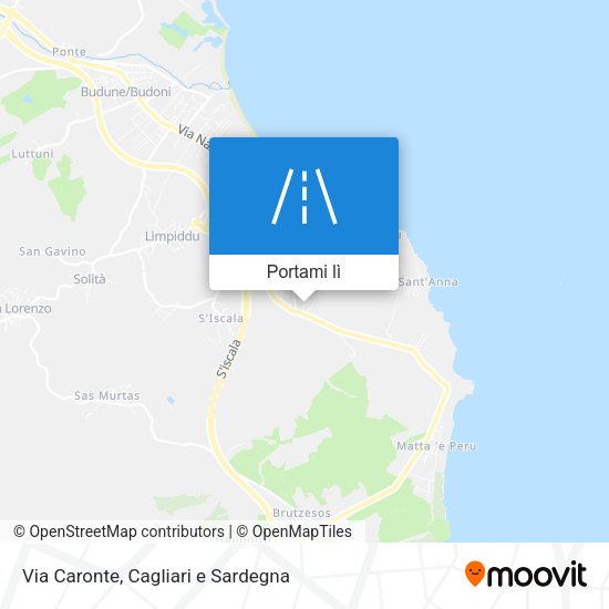 Mappa Via Caronte