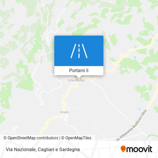 Mappa Via Nazionale