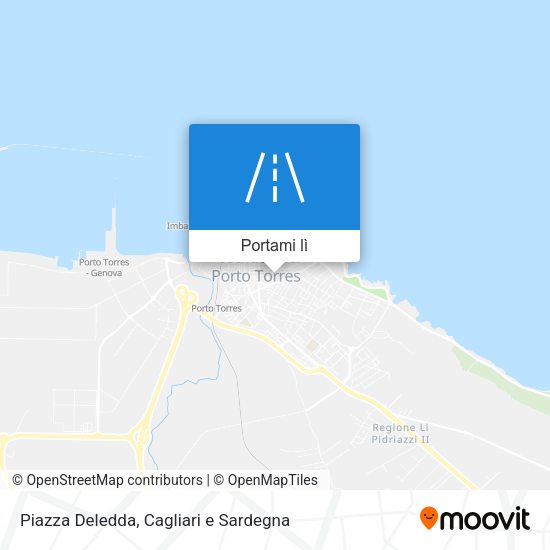 Mappa Piazza Deledda