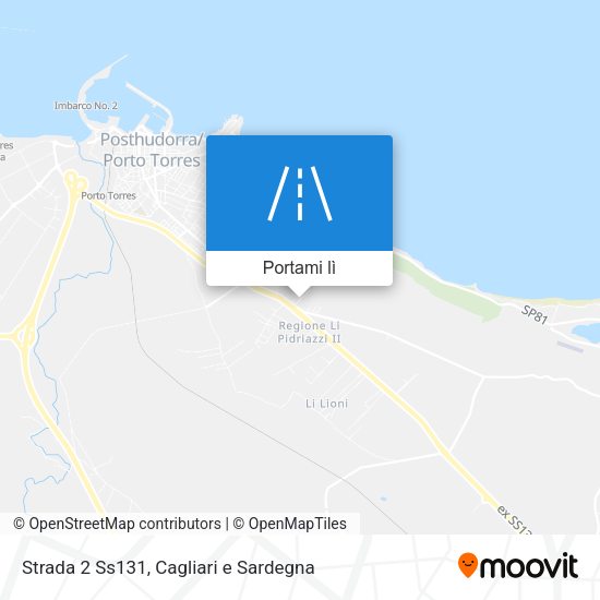 Mappa Strada 2 Ss131