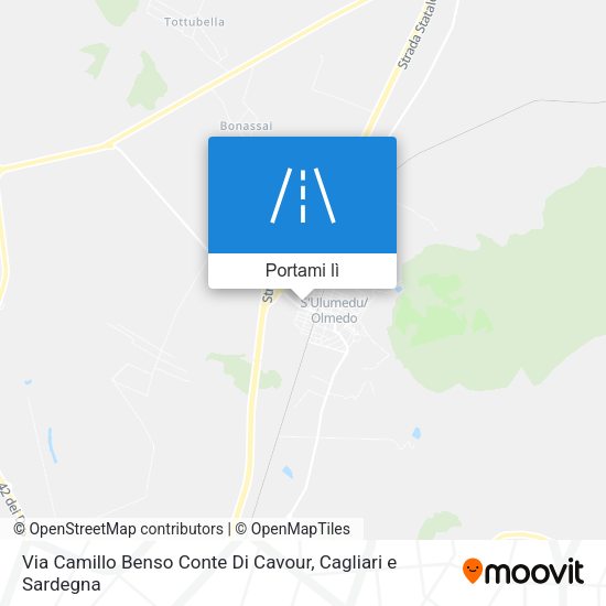 Mappa Via Camillo Benso Conte Di Cavour