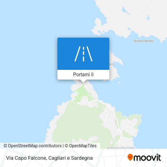 Mappa Via Capo Falcone