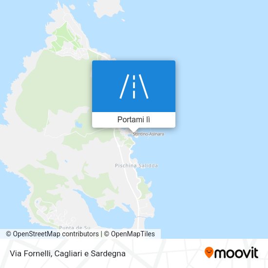 Mappa Via Fornelli