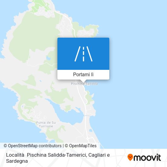 Mappa Località  Pischina Salidda-Tamerici