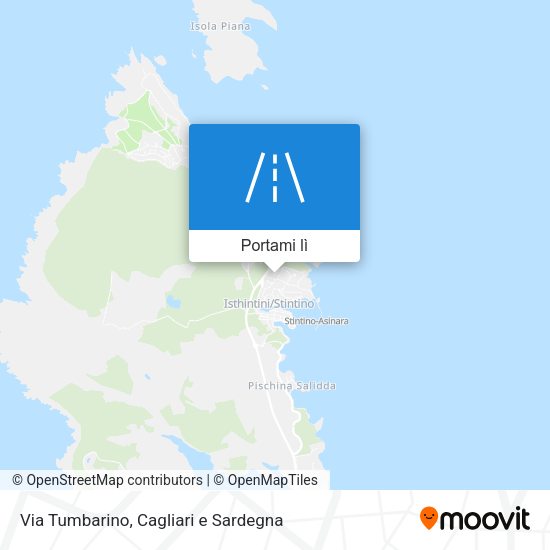 Mappa Via Tumbarino