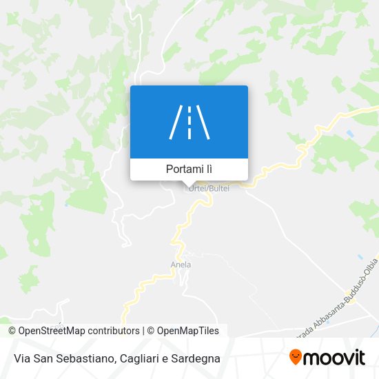 Mappa Via San Sebastiano