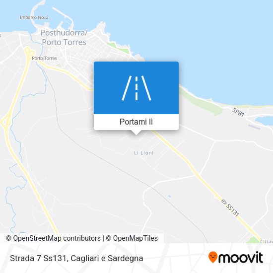 Mappa Strada 7 Ss131