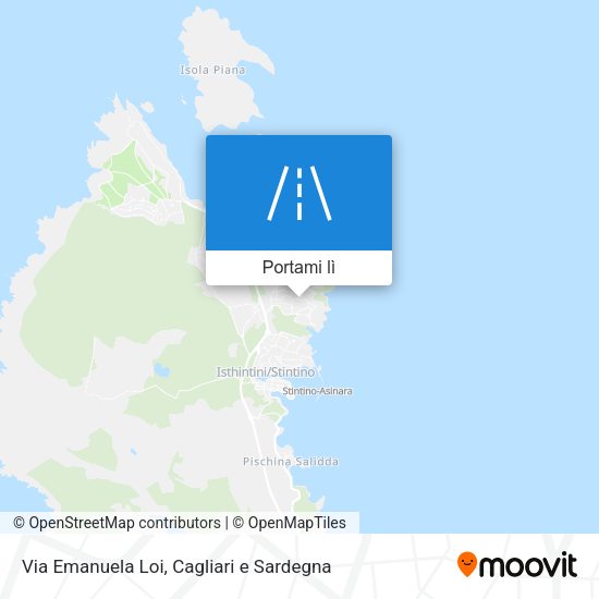 Mappa Via Emanuela Loi