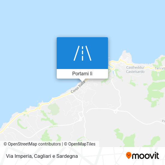 Mappa Via Imperia
