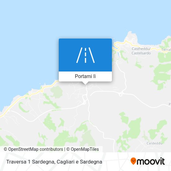 Mappa Traversa 1 Sardegna