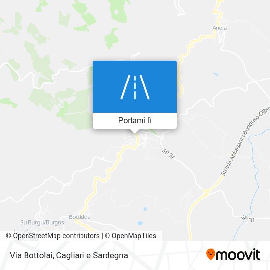 Mappa Via Bottolai