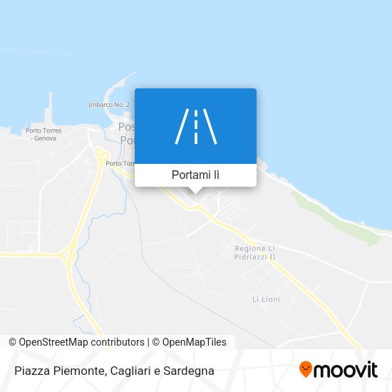 Mappa Piazza Piemonte