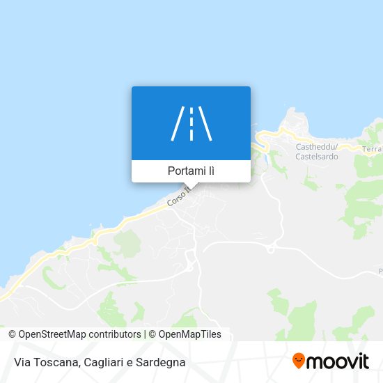 Mappa Via Toscana