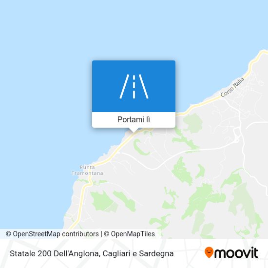 Mappa Statale 200 Dell'Anglona