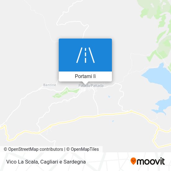 Mappa Vico La Scala