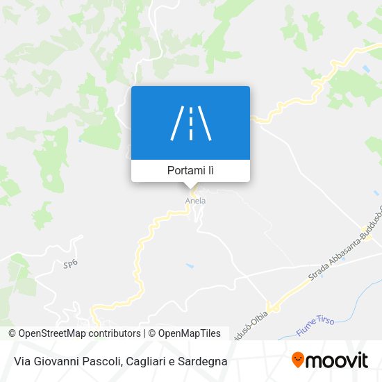 Mappa Via Giovanni Pascoli