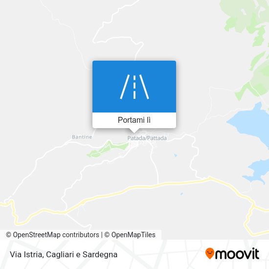 Mappa Via Istria
