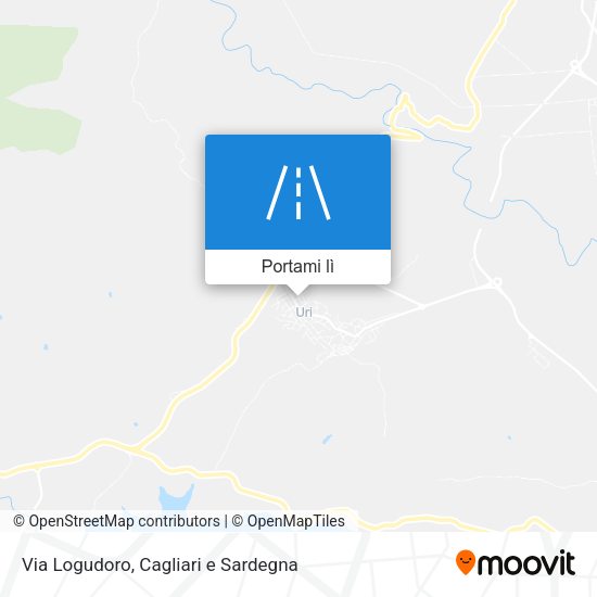 Mappa Via Logudoro