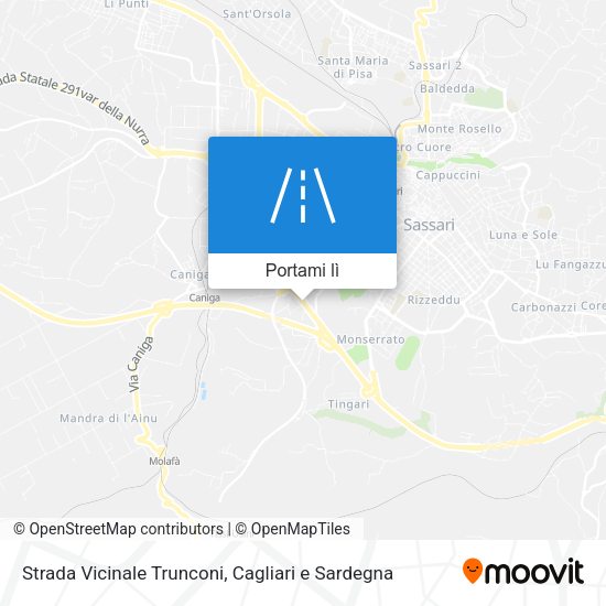 Mappa Strada Vicinale Trunconi