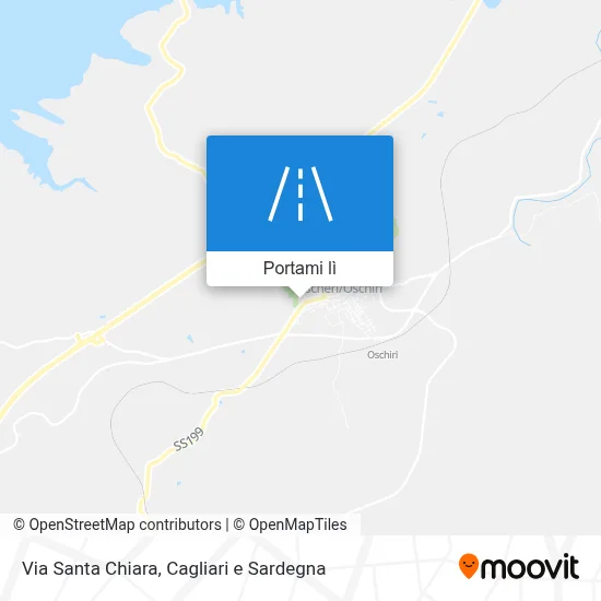Mappa Via Santa Chiara
