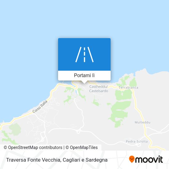 Mappa Traversa Fonte Vecchia