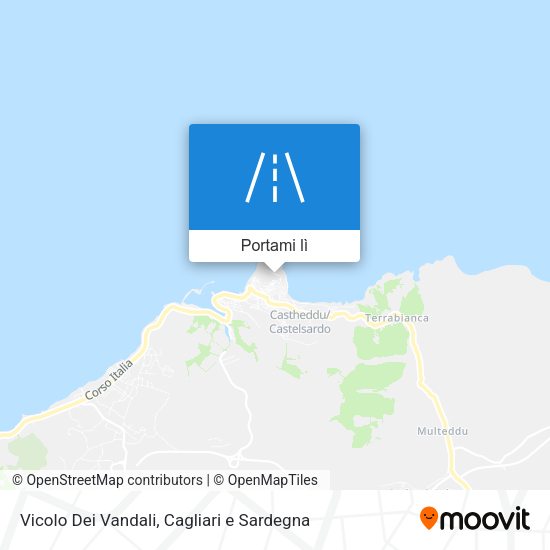 Mappa Vicolo Dei Vandali