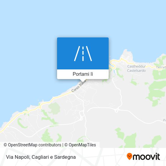 Mappa Via Napoli
