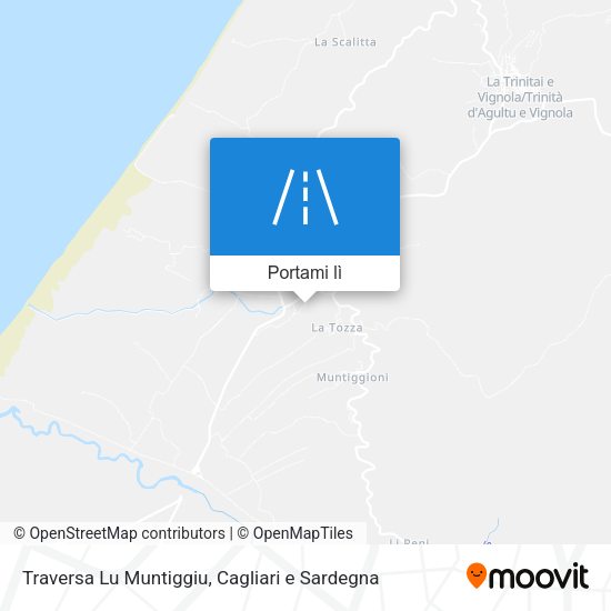 Mappa Traversa Lu Muntiggiu