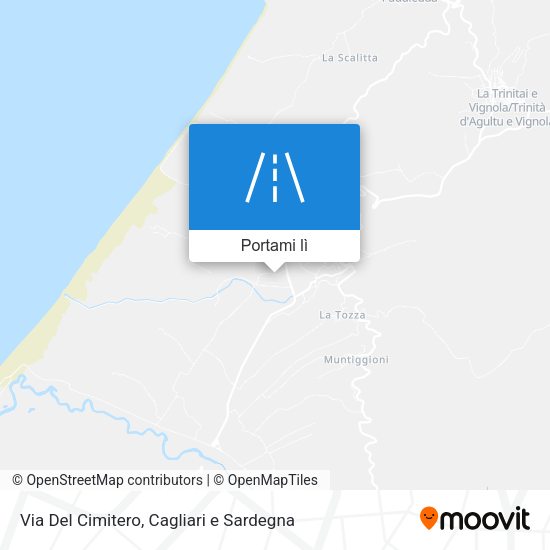 Mappa Via Del Cimitero