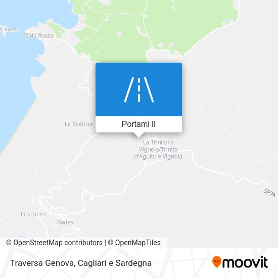 Mappa Traversa Genova
