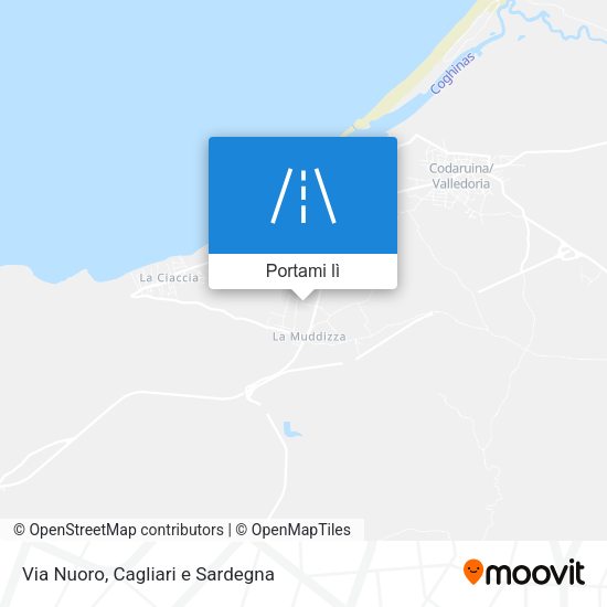 Mappa Via Nuoro