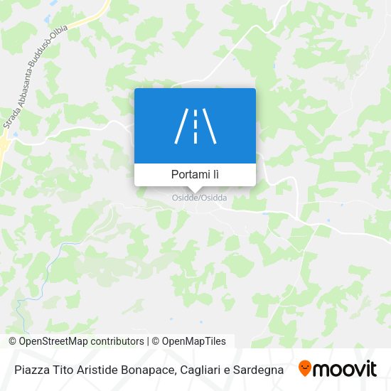 Mappa Piazza Tito Aristide Bonapace